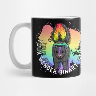 Your Gender Binary Stinks Mug